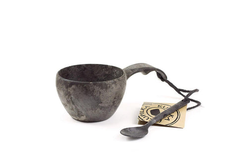Kupilka 21 with a teaspoon 松木杯